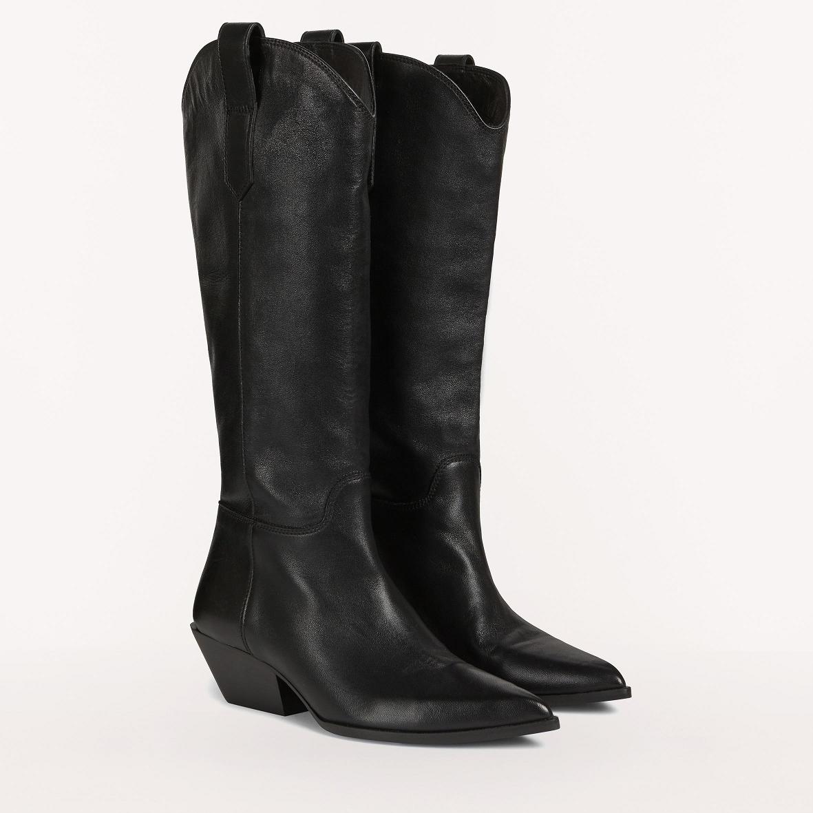 Furla West Boots Black Women South Africa WH7908365